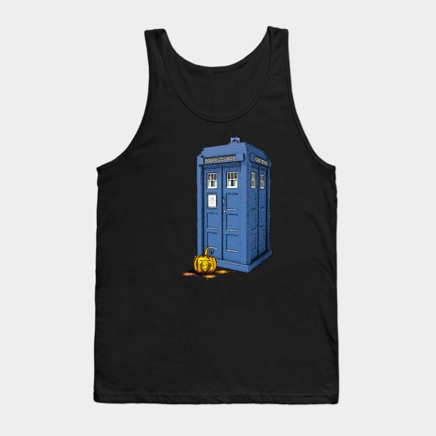 Blue Box Tank Top by whatwemade